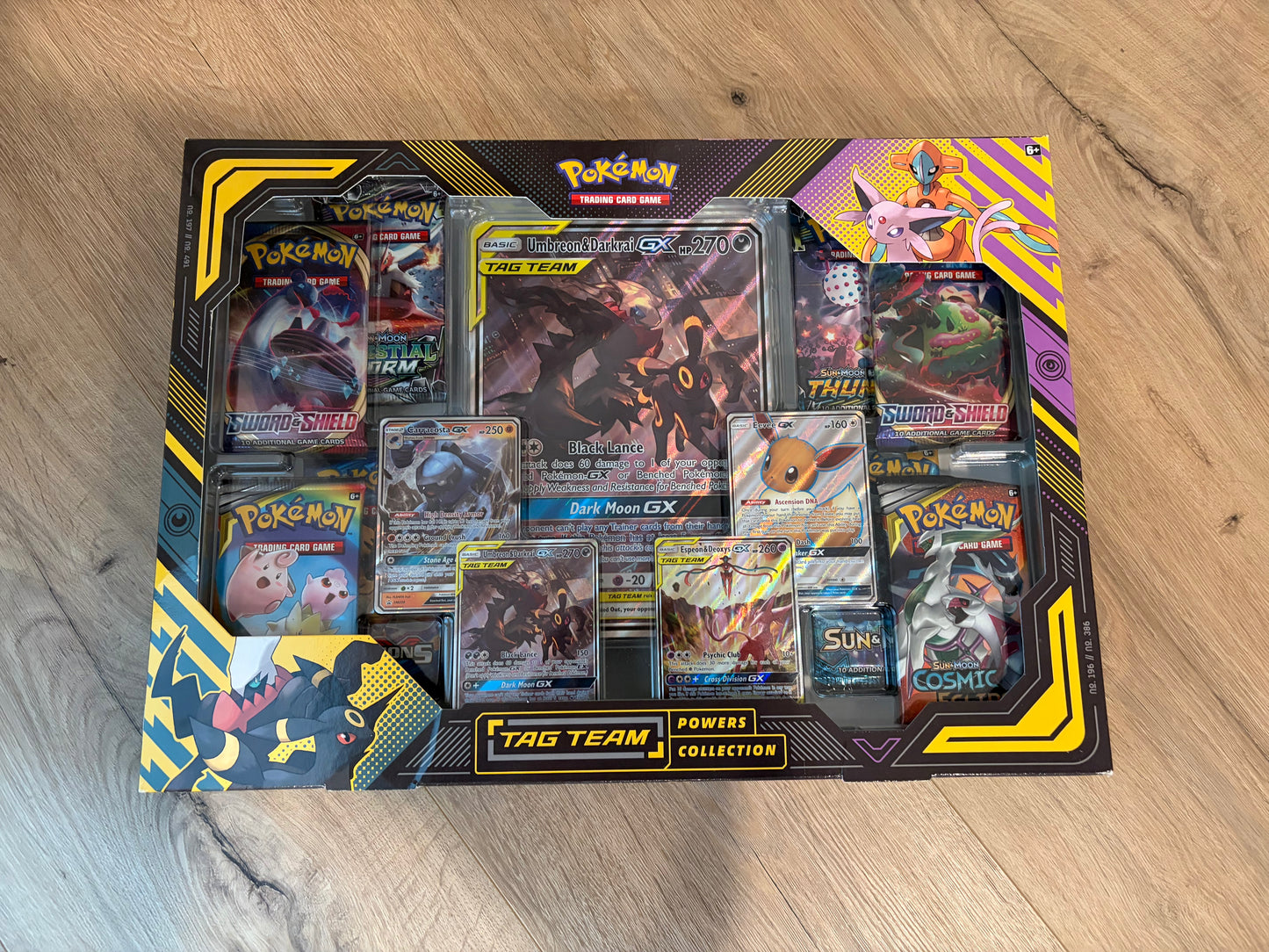 Pokemon Tag Team Powers Collection Box