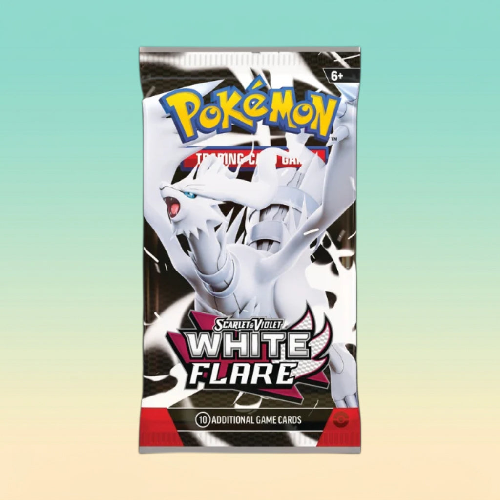 White Flare Booster Pack *RIPPED LIVE*