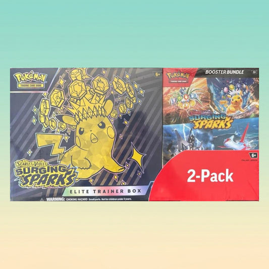Surging Sparks ETB + Booster Bundle Costco Special