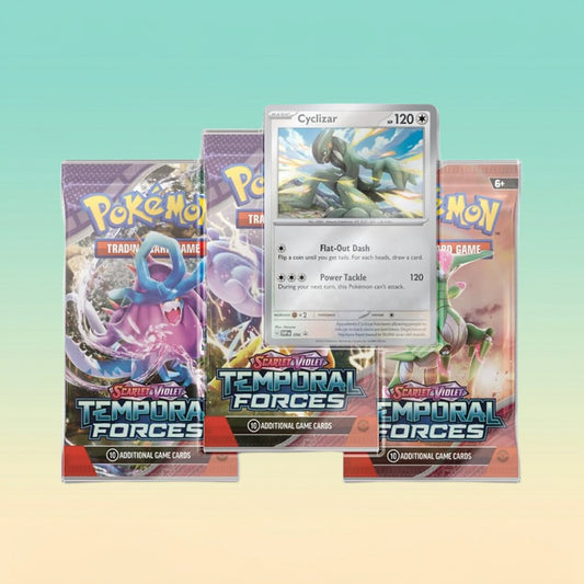 Temporal Forces 3-pack Blister *RIPPED LIVE*