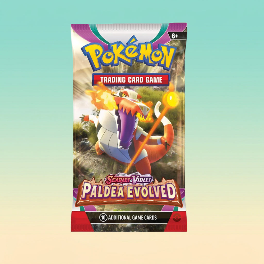Paldea Evolved Booster Pack *RIPPED LIVE*